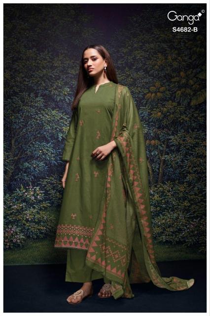 Ganga ivaers 4682 wholesale ladies dress material suppliers in chennai  - wholesale export